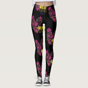 Leggings mejor mamá jamás negra