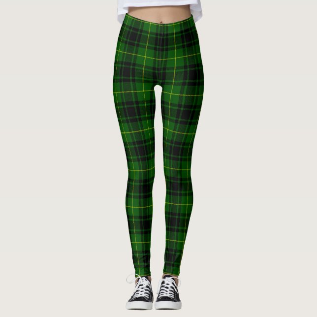 Leggings Melocotonería tartan de MacArthur (Anverso)
