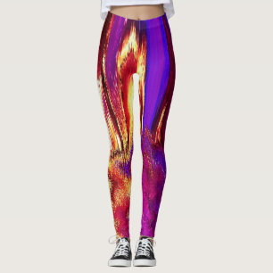 Leggings Melted Glitch