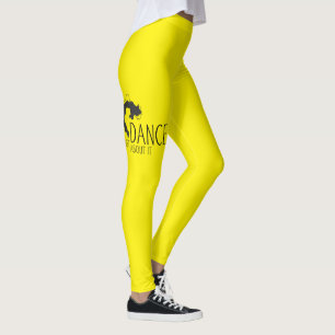 Leggings Mensaje Divertido - Baila Sobre Esto 1