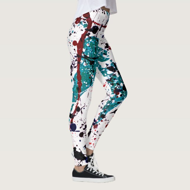 Leggings Menta con trozos de chocolate (Derecha)