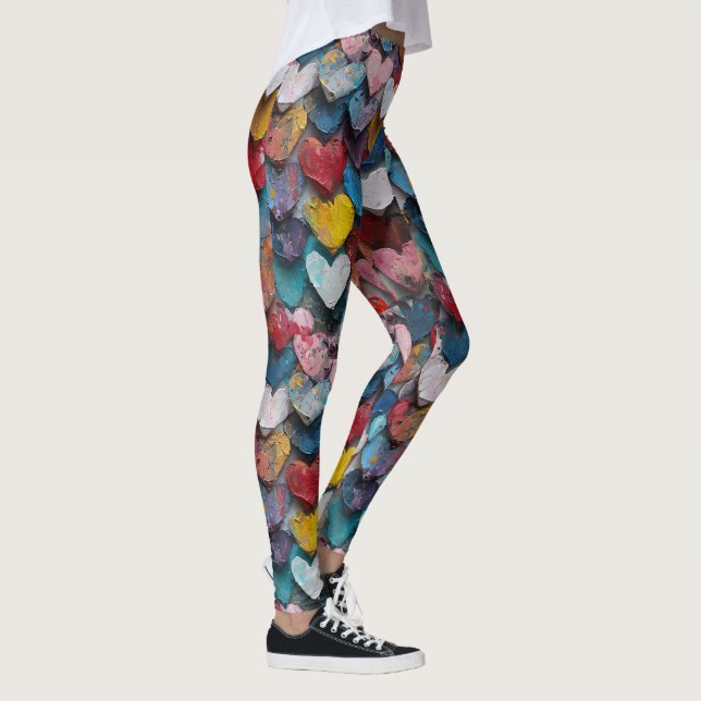 LEGGINGS MENTE COLORIDA Y CORAZÓN (Derecha)