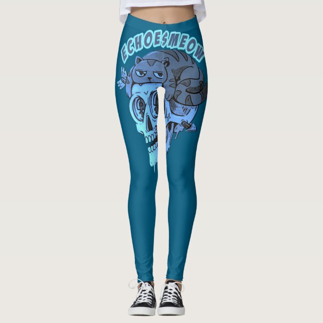 Leggings meowgical (Anverso)