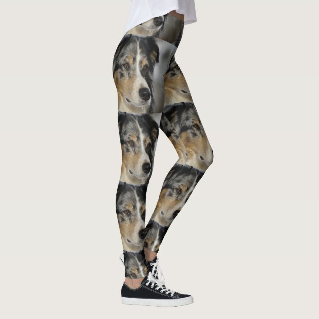 Leggings merle australiano-pastor-azul 2 (Derecha)