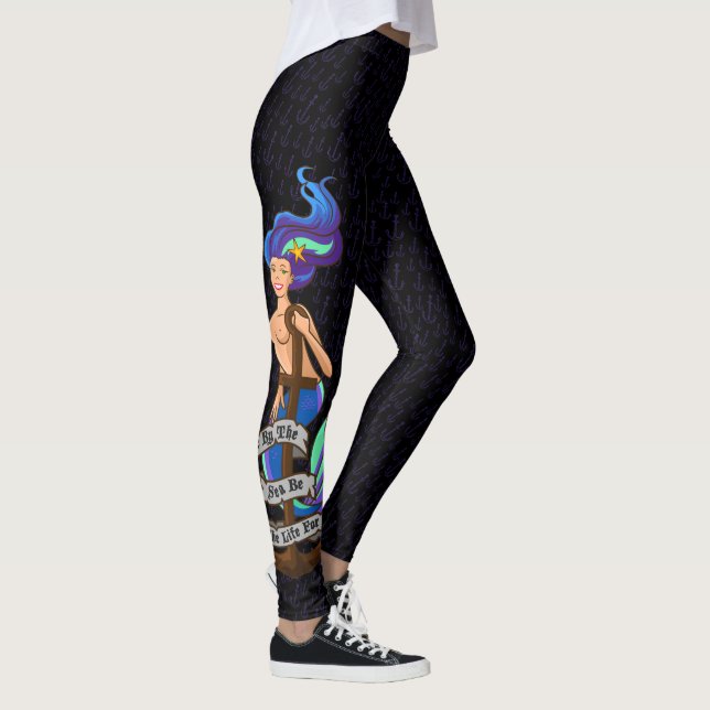 Leggings mermaid_msaquapurple_leggings (Derecha)