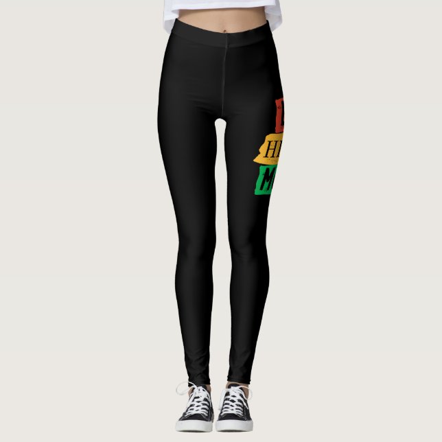 Leggings Mes de historia negra (3) (Anverso)
