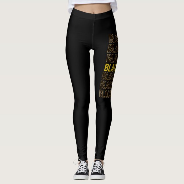 Leggings Mes de historia negra (7) (Anverso)