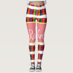 Leggings Mes del orgullo arcoíris vuelve a la escuela agreg
