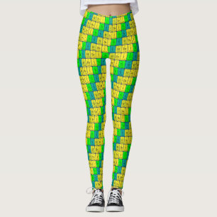 Leggings Mesa periódica británica leggencias patrióticas 2