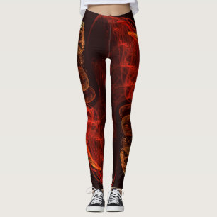 Leggings Metamorfosis Arte abstracto