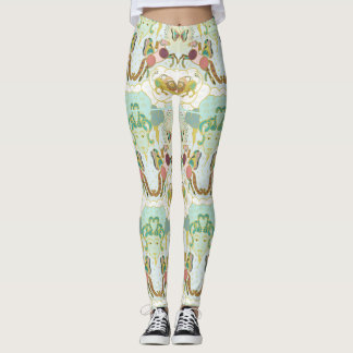 Leggings Metamorfosis mitológica de Pegaso con Medusa y Qui