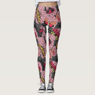 Leggings Metas en hidrangea rosa