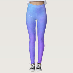 Leggings Mezcla celestial maloliente de estrellas de azul m