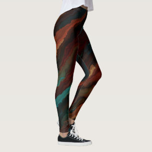 Leggings Mezcla de colores del suroeste