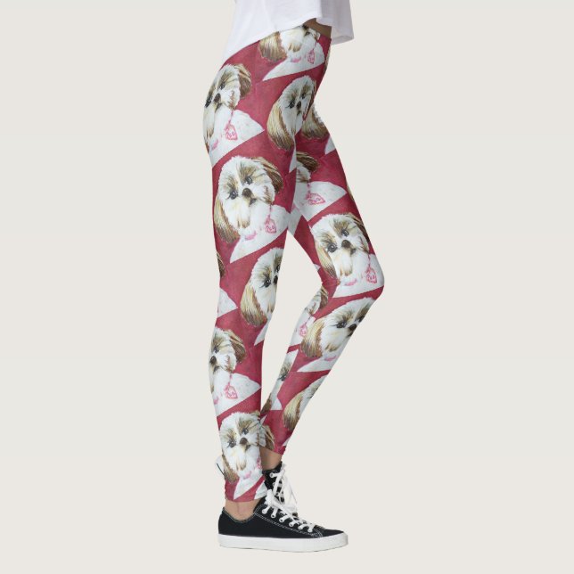 LEGGINGS MEZCLA DE SHIH TZU DEL JUGUETE (Derecha)