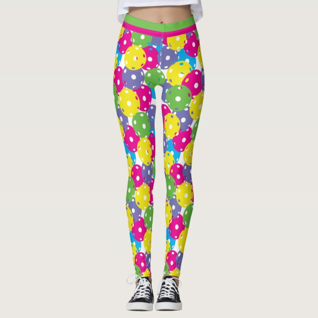 Leggings Mezcla luminosa de bolas de pollo (pequeño tamaño  (Anverso)