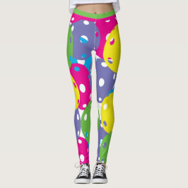 Leggings Mezcla luminosa de bolas de pollo (tamaño de mosai