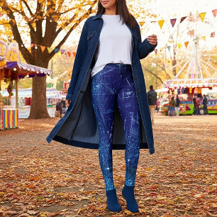 Leggings Mezclilla y brillo