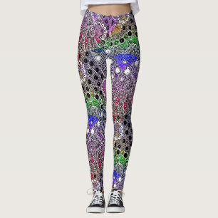 Leggings Mi país, utopía de un artista aborigen australia