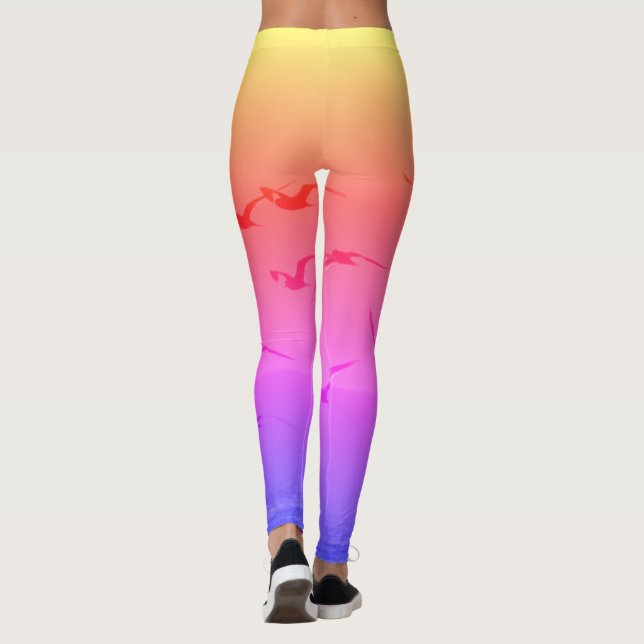 LEGGINGS MIAMI BIRD FLIGHT (Reverso)