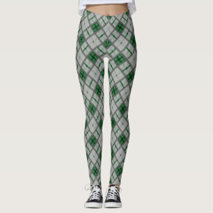 Leggings Michigan State University Tartán