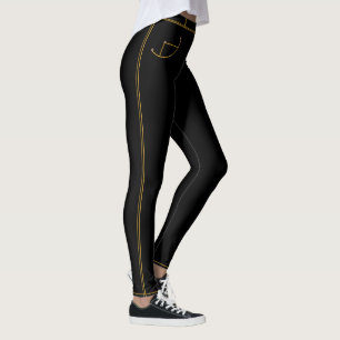 Leggings Migned - Elegantes jeans negros de mujeres