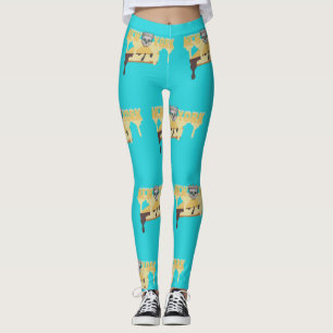 Leggings Mikitiez cheesecake blueberryquesea newyork