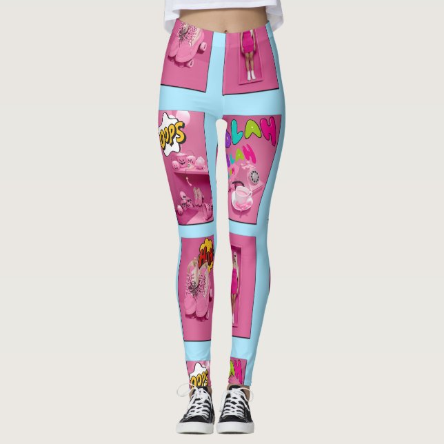 Leggings Mikitiez premier película noche princesa muñeca T- (Anverso)
