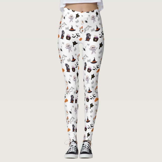 Leggings Miniaturas de Halloween (Anverso)