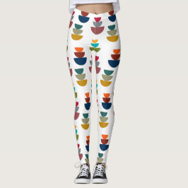 Leggings Minimalismo brillante moderno de mediados del sigl