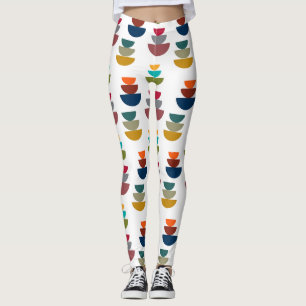 Leggings Minimalismo brillante moderno de mediados del sigl