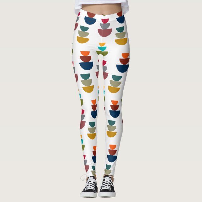 Leggings Minimalismo brillante moderno de mediados del sigl (Anverso)
