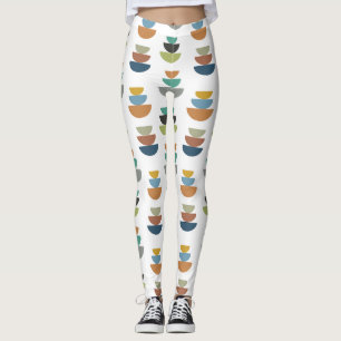 Leggings Minimalismo moderno de mediados de siglo