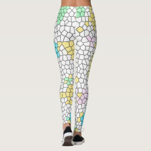 Leggings Minimalismo Resumen Arte Pale Pastel Textura