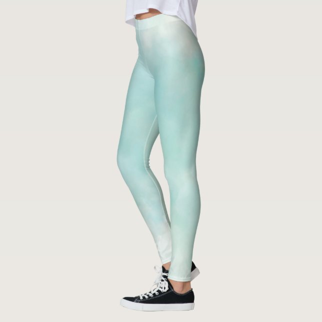 Leggings Mint Aqua Tie Dye (Izquierda)