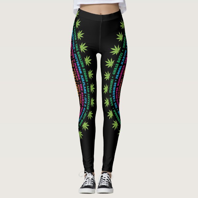 Leggings Mis leyendas musicales (Anverso)