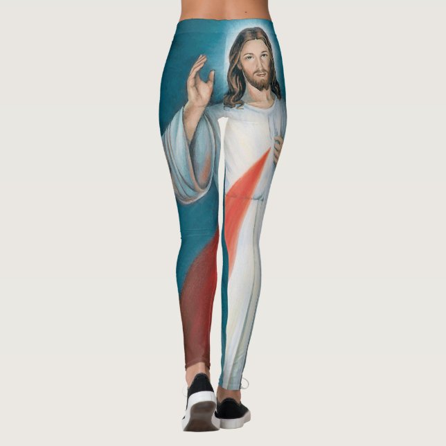 Leggings misericordia divina (Reverso)