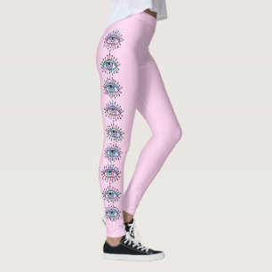 Leggings Místico Espiritual Tercero Ojos Rosa