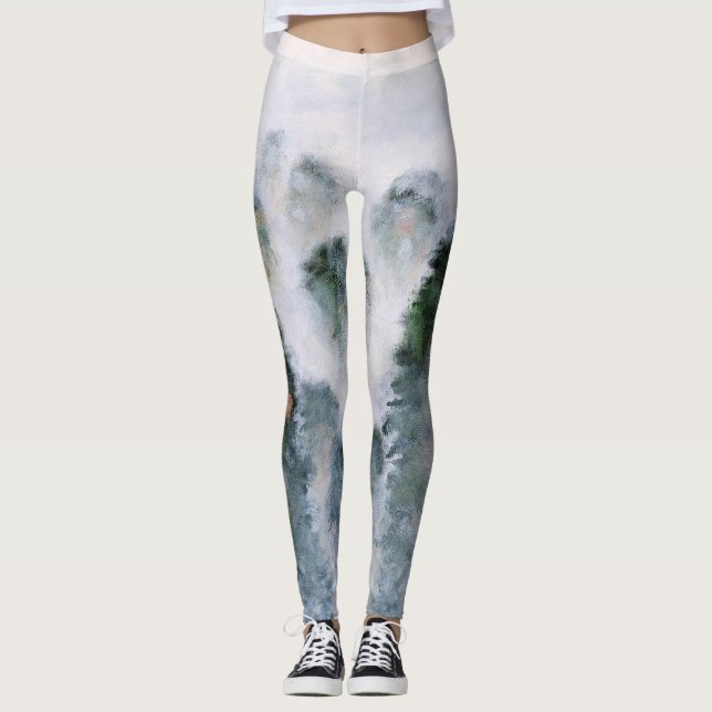 Leggings Misty Mountain Peaks Rocas Tranquilidad Ge (Anverso)