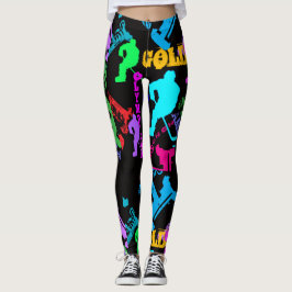 LEGGINGS MOCHILA CON IMPRESIÓN DE HOCKEY OLÍMPICO