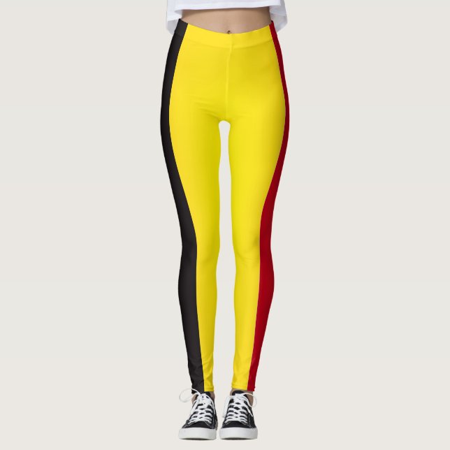 Leggings Moda de bandera de Guay Bélgica (Anverso)