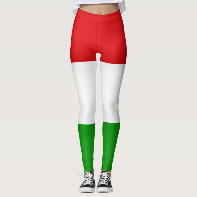 Leggings Moda de bandera de Guay Hungría (Anverso)