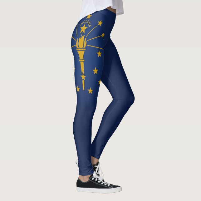 Leggings Moda De Bandera Del Estado De Indiana De Guay (Derecha)