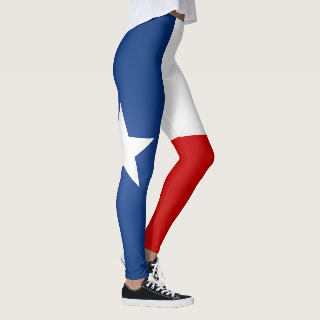 Leggings Moda De Bandera Del Estado De Texas De Guay (Derecha)