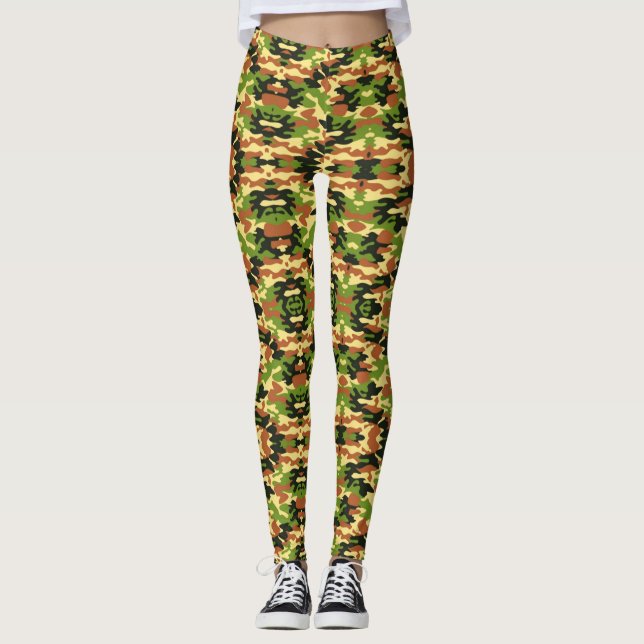 Leggings Moda de Camouflage (Anverso)