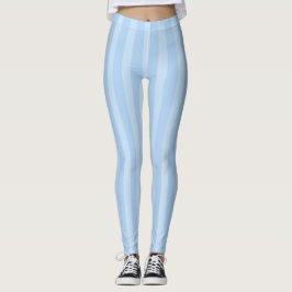 Leggings Moda de disfraces de Halloween en franjas azules 8
