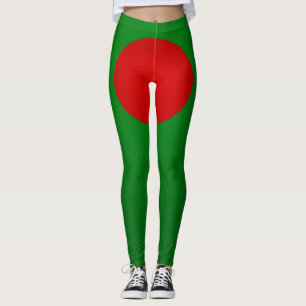 Leggings Moda de la bandera de Bangladesh de Guay