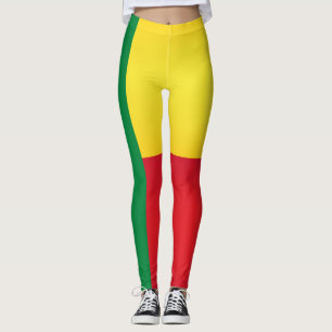 Leggings Moda de la bandera de Benín de Guay