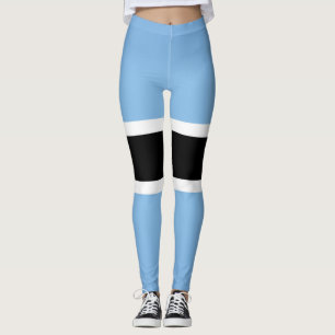 Leggings Moda de la bandera de Botswana de Guay
