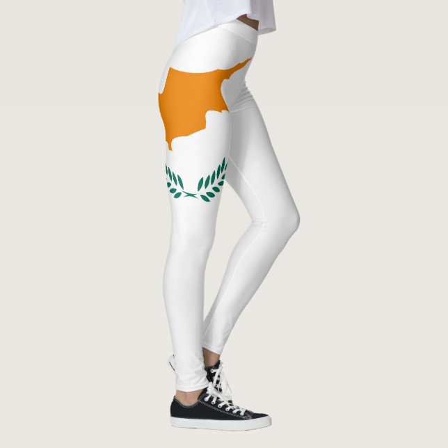 Leggings Moda de la bandera de Chipre de Guay (Derecha)